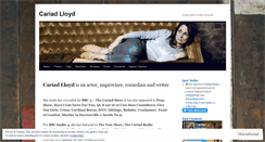 Desktop Screenshot of cariadlloyd.com